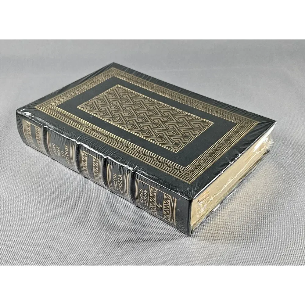 Easton Press Long Walk to Freedom Nelson Mandela Signed Sealed 1994 Leather Book